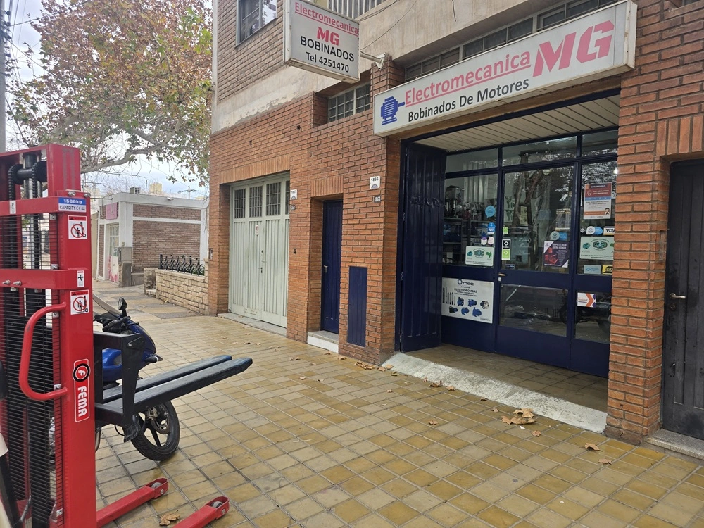 Taller y banco de ensayos de Electromecánica MG